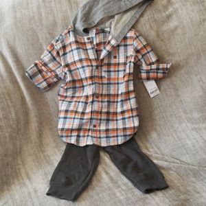 Carters, 4t, two-piece outfit,  New with tags